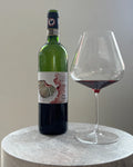 Mons Driadalis Chianti Classico Riserva 2023 med flaske og vinglas